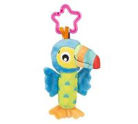 Playgro Clipsy Tamika Toucan, jouet d’évéil bébé 0+ Mois, Jouet multi-sensoriel pour nourrissons, clip pour berceau et poussette