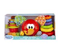 Playgro- Coffret de Jeux Clever Me Stack Sort and Nest, 04088282, Noir