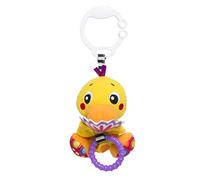 Playgro Jouet pour Poussette Canard, Fonction Cache-cache, Dès la Naissance, P Boo Wiggling Duck, Jaune, 40151