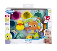 Playgro Jouets de Bain Set Cadeau 15 pcs.