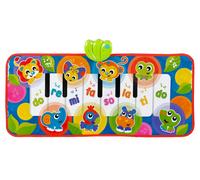 Playgro Jumbo Jungle Musical Piano Mat with Animal Sounds, From 6 Months, Multic