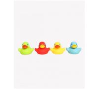 Playgro Mini canards de bain, 4 pièces, Fully sealed, Imperméable à l'eau et aux salissures, Idéal pour le bain de bébé, à partir de 6 mois, sans BPA, Coloré, 40212