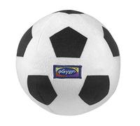 Playgro Mon Premier Ballon de Football, Hochet Intégré, À partir de 6 Mois, My First Soccer Ball, Noir/Blanc, 40043
