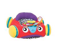 Playgro Voiture en Peluche avec Volant, Musique et Effets Lumineux, À partir de 6 mois, Music and Lights Comfy Car, Multicolore, 40191