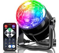 PlayGround® Boule Disco Lumineuse pour des Soirées Inoubliables - Créez une Ambiance de Fête Magique pour Mariages, Noël, Anniversaires - Boule Disco avec Télécommande et Activation Sonore