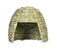 Playhouse Animal Habitat - Cochon d'Inde, refuge pour animaux | Hay Decor Hérisson, Lyricalist Bunny Maison en paille Lits pliants, cachettes, lits, maison de jeu pour animaux de compagnie, petits