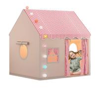 Playhouse - Fun Girl Boy Castle Small House Toy | Kids Tent Intérieur | Les Jouent Tente Adaptés À La Configuration De La Salle De Jeu Imaginative Cadeau d'anniversaire Intérieur Extérieur Jou