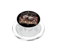 Playing Dead Until This is Over Funny Opossum Possum Humour PopSockets PopGrip pour MagSafe