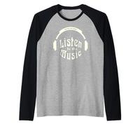 Playing for Change Listen to The Music Cream Logo Manche Raglan