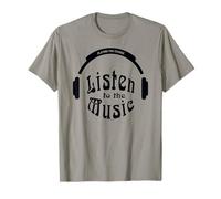 Playing for Change Listen to The Music Logo Noir T-Shirt