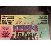 PLAYING FOR KEEPS - ORIGINAL MOTION PICTURE SOUNDTRACK LP US ATLANTIC 1986
