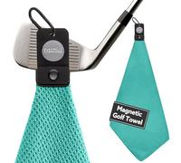 Playing It Forward Serviette de Golf magnétique pour Sacs de Golf avec Clip pour Homme et Femme, Serviette de Golf en Microfibre gaufrée avec Aimant de Force Industrielle pour Une Forte adhérence aux