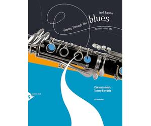 Playing through the blues - clarinet clarinette +cd