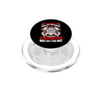 Playing with A Firefighter Funny Fireman Firefighters Lovers PopSockets PopGrip pour MagSafe