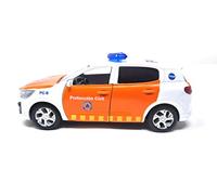 PLAYJOCS GT-8117 Voiture de protection civile Voiture métallique Jouet pour enfants et collectionneurs.
