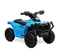 Playkin - Moto Électrique pour Enfant Blue S-Quad, 6V, Batterie Rechargeable, 4 Roues, + 2 Ans, Voiture Jouet
