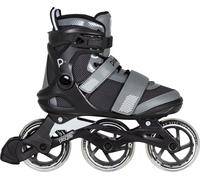 Playlife Inline Skate GT Black Grey 110, pour le fitness, pour femmes et hommes