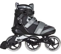 Playlife Inline Skate GT Black Grey 110, pour le fitness, pour femmes et hommes