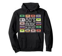 Playlist de Musique des années 80 rétro 1980 Vintage Generation 80 Sweat à Capuche