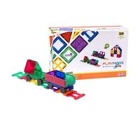 Playmags 3D Magnetic Train 153 Lot de 50 pièces