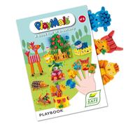 PlayMais 150522-1 Livre CLASSIC PLAYBOOK, DIN A4, 16 cartes & objets prédécoupés, multicolore