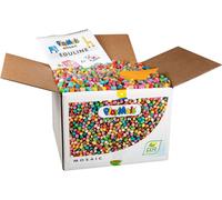 PlayMais 160203 EDULINE maïs à modeler Mosaic, plus de 12000 pièces, accessoires inclus, coloré (1 kit)