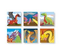 PlayMais® Card Set MOSAIC Fantasy Dragon