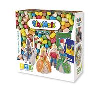 PlayMais® Classic World Royals - Kit de bricolage pour enfants à partir de 3 ans - Jouet de motricité avec 900 pièces de bricolage et d'apprentissage