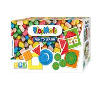 Playmais Fun to Learn Colors & Forms Jouet éducatif pour Les Enfants à partir de 3 Ans | kit de Loisir créatif avec 550 pièces, 14 modèles et Instructions pour Le Bricolage | créativité et motricité