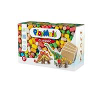 Playmais Fun to Play Dinosaur Jeu de Construction pour Enfants de 3 Ans et Plus | kit de Bricolage avec 500 pièces, Instructions et 4 modèles de Dinosaures en Carton | créativité et motricité…