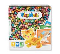 Jeu de loisirs créatifs - PLAYMAIS - Animaux de Compagnie - 2300 flocons et 6 cartes éducatives