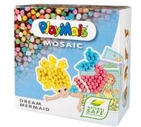 PlayMais - Kit créatif MOSAIC Dream Mermaid - 2300+ PlayMais, 6 mosaïques, dès 5 ans