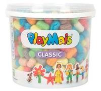PlayMais – Set de bricolage Basic – Seau 5 L, 500 pièces multicolore