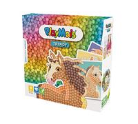 PlayMais TRENDY MOSAIC HORSE kit de loisirs créatifs pour les filles à partir de 6 ans I plus de 3000 PlayMais & 6 modèles de mosaïque avec des chevaux I stimule la créativité et la motricité