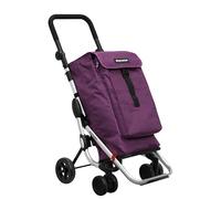 PLAYMARKET Chariot de courses pliable go up c Merlot