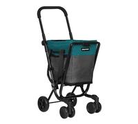Playmarket Easy Go Chariot de courses pliable avec sac amovible (Grey-Sapphire)