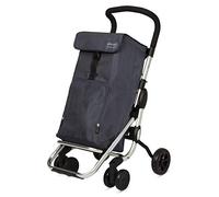 PLAYCARE Poussette de marché Senior Chariot de courses 6 roues PLAYMARKET Gris Anthracite