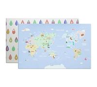 Playmat - Dwinguler - Animal World - Grand carré - 2,3 m x 1,4 m x 15 mm