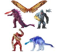PlayMates Godzilla x Kong Lot de 5 figurines de base