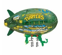 Playmates - Jouet Playset de Figurines de Tortues Ninja - TMNT - Leonardo, Donatello, Michelangelo, Raphael, Blimp des Tortues - Vert - Plastique - 4 pièces - 4 Ans et Plus - 4E+1 x 12 x 25 cm