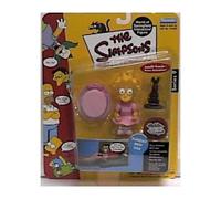 Playmates - The Simpsons - World of Springfield Interactive Figure - Series 9 - Sunday Best Lisa w/custom accessories by Playmates Toys, Inc.