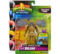 Playmates Toys Mighty Morphin Power Rangers Re-Ignition Figurine extraterrestre Goldar Evil Space Alien
