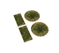 Playmats.eu Zones en néoprène Compatible avec Warmachine/Hordes - Herbe