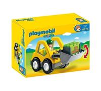 Playmobil 6775 - Excavatrice Et Ouvrier 1.2.3