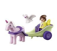Playmobil 70401 1.2.3 Chariot De Licorne Avec Fée One Size Multicolor