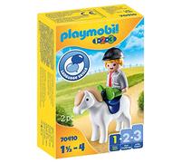 Playmobil 1.2.3 70410 Garçon avec Poney 1.2.3 1.2.3-18-36 Mois Ses Premiers