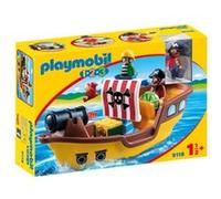 Playmobil 1.2.3 9118 Bâteau de pirates G