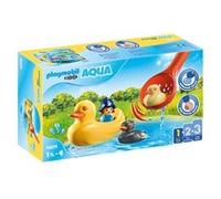 Playmobil Jeu 1.2.3 70271 Famille de canards – 1 personnage, 1 canard, 2 canetons