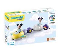 Playmobil 1.2.3 Disney 71320 Train des nuages de Mickey et Minnie Multicolore G
