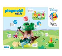 Playmobil 1.2.3 & Disney Winnie the Pooh & Piglet Maison de l'arbre